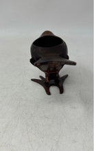 Load image into Gallery viewer, Copper Brown Color Metal Cast Iron Decorative Bird Tea Light Candle Holder