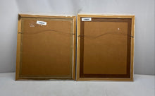 Load image into Gallery viewer, Lot Of 2 Pieces Assorted Abstract Framed Wall Art Prints By Jorinde Binder