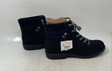 Load image into Gallery viewer, St. John's Bay Womens Shae Black Lace-Up Ankle Hiking Boots Size 11M With Tag