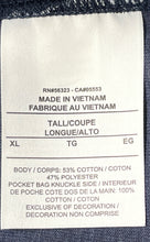 Load image into Gallery viewer, Nike Mens Blue Pockets Drawstring Tapered Leg Sweatpants Size XL