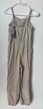 Load image into Gallery viewer, Abercrombie Girls Light Khaki Spaghetti-Strap One-Piece Jumpsuit Size 11/12