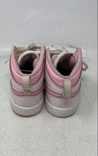 Load image into Gallery viewer, Nike Kids Air Jordan 1 Retro Mid White Pink Lace-Up Sneaker Shoes Size 2Y