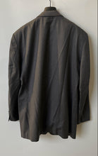 Load image into Gallery viewer, Gianfranco Ruffini Mens Gray Wool Notch Lapel Four-Button Blazer Size 41R