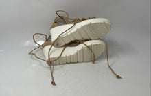 Load image into Gallery viewer, Charles By Charles David Womens Vegas Beige White Platform Sandals Size 8