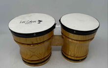 Load image into Gallery viewer, Set Of 2 Pcs Los Cabos Mexico Percussion Brown Lightweight Bongo Drums