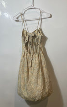 Load image into Gallery viewer, H&M Womens Multicolor Floral Sleeveless Back Cut Out A-Line Dress Size S