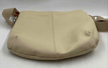 Load image into Gallery viewer, Authentic Valentina Womens Beige Cream Genuine Leather Shoulder Bag