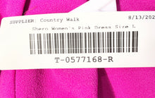 Load image into Gallery viewer, Shero Womens Pink Sleeveless Back-Zip Cocktail Dress Size Large
