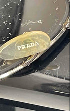 Load image into Gallery viewer, Authentic Prada Men's Black Silver Gunmetal Polarized Aviator Sunglasses (NCL)