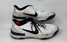 Load image into Gallery viewer, Nike Mens Alpha Huarache Elite 3 White Black Low Top Lace-Up Sneakers Shoes 14