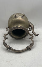 Load image into Gallery viewer, Vintage Silver On Copper Silver-Tone Collectible Tea Pot Kettle With Handle