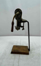 Load image into Gallery viewer, Vintage Estate Engraved Barware Tabletop Stand Fancy Wine Bottle Opener