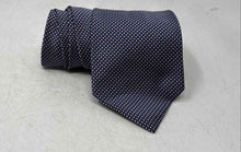 Load image into Gallery viewer, Ralph Lauren Mens Black Blue Geometric Print Classic Adjustable Designer Necktie