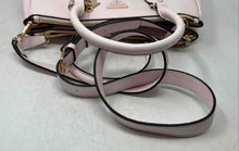 Load image into Gallery viewer, Guess Womens Light Pink Leather Detachable Strap Zip Top Lined Satchel Handbag