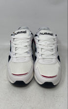 Load image into Gallery viewer, Hummel Mens Edmonton OG White Black Red Slip-On Low Top Sneaker Shoes Size 9
