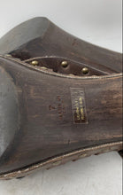 Load image into Gallery viewer, Unbranded Womens Brown Leather Cut-Out Studded Slingback Sandals Size 7