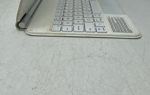 Load image into Gallery viewer, White Magnetic Wireless Bluetooth Keyboard Folio Case With Touchpad For iPad