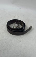 Load image into Gallery viewer, Gian Marco Corsiri Mens Brown Leather Adjustable Buckle Dress Belt 110/125