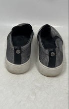 Load image into Gallery viewer, Michael Kors Womens Silver Sparkle Round Toe Sneaker Shoes Size 6M