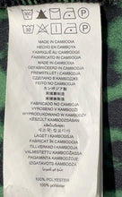 Load image into Gallery viewer, Michael Kors Womens Green Black Long Sleeve Full-Zip Shirt Size 3X