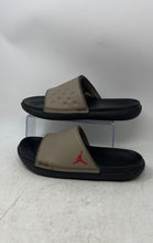 Load image into Gallery viewer, Nike Mens Air Jordan Play DC9835-201 Black Brown Slide Sandals Size 10