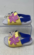 Load image into Gallery viewer, Nike Kids Kawa IF3657-100 Multicolor Flower Open-Toe Flat Slide Sandals 8C