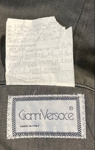 Load image into Gallery viewer, Authentic Gianni Versace Mens Green Double-Breasted Blazer Size EUR 48 Damaged