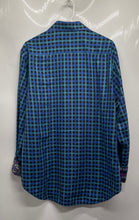 Load image into Gallery viewer, Robert Graham Mens Multicolor Plaid Print Collared Button-Up Shirt Size M