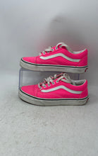 Load image into Gallery viewer, Vans Unisex Old Skool 508731 Hot Pink White Lace-Up Sneaker Shoes Size M5 W6.5