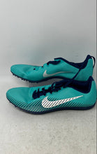 Load image into Gallery viewer, Nike Mens Zoom Rival M 9 AH1021-301 Turquoise Blue Soccer Cleats Size 11.5