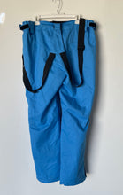 Load image into Gallery viewer, Yeefine Womens Blue Zip Pockets Windproof Waterproof Ski Snow Pants Size Large