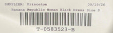Load image into Gallery viewer, Banana Republic Womens Black Sleeveless Split Neck Shift Dress Size Small