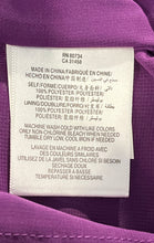 Load image into Gallery viewer, BCBGeneration Womens Purple One Shoulder Ruffle Cocktail Dress Size 6