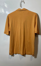 Load image into Gallery viewer, Murano Mens Orange Cotton Short Sleeve Quarter Zip Golf Polo Shirt Size M