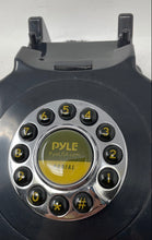 Load image into Gallery viewer, Pyle Black Retro Style 746 Desk Classic Corded Telephone Not Tested
