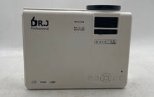 Load image into Gallery viewer, DR. J Professional HI-04 White Portable Mini Outdoor Movie Projector Not Tested