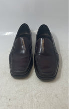 Load image into Gallery viewer, Cole Haan Mens Red Wine Leather Square Toe Slip-On Loafer Shoes Size 11