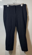 Load image into Gallery viewer, Banana Republic Womens Black Flat Front Pockets Stretch Dress Pants Size 12
