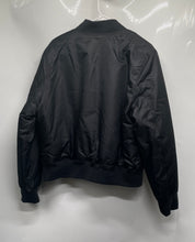 Load image into Gallery viewer, American Rag Cie Womens Black Long Sleeve Full-Zip Pockets Bomber Jacket Size XL