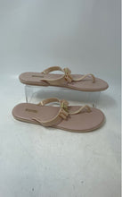 Load image into Gallery viewer, Michael Kors Womens Caroline Jelly Blush Pink Slip-On Thong Sandals Size 8M