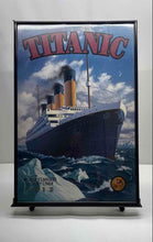 Load image into Gallery viewer, Framed Titanic World's Largest Luxury Liner 1912 Wall Decor Art Poster