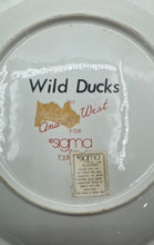 Load image into Gallery viewer, Set Of 4 Pcs Sigma Will Ducks Multicolor Collector Plates By Andrea West