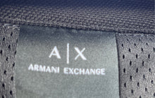 Load image into Gallery viewer, Armani Exchange Mens Blue Short Sleeve Collared Polo Shirt Size Medium