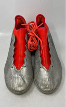 Load image into Gallery viewer, Adidas Mens X 16.3 S79575 Gray Orange Low Top Lace-Up Soccer Shoes Size 8.5