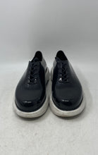 Load image into Gallery viewer, Melissa Womens Campos Grunge Black White Leather Lace-Up Sneaker Shoes Size 8