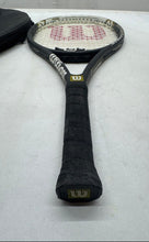 Load image into Gallery viewer, Wilson Hyper Hammer Black And Yellow Sporting Tennis Racquet With Case