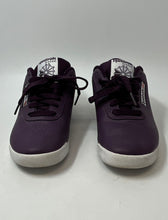 Load image into Gallery viewer, Reebok Classic Womens Princess V68610 Purple Leather Sneakers Shoes Size 6.5