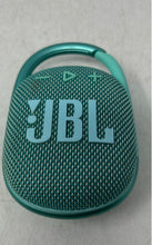 Load image into Gallery viewer, JBL Clip 4 Turquoise Portable Wireless Bluetooth Smart Speaker Not Tested