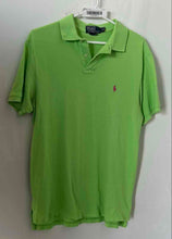 Load image into Gallery viewer, Polo Ralph Lauren Mens Green Cotton Short Sleeve Custom Fit Polo Shirt Size L