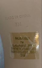 Load image into Gallery viewer, Steve Madden Womens Bali Silver Rhinestone High Heel Strappy Sandals Size 7M